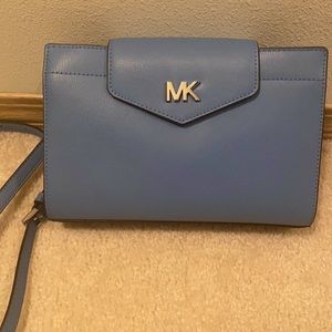 Beautiful baby blue Michael Kors crossbody!